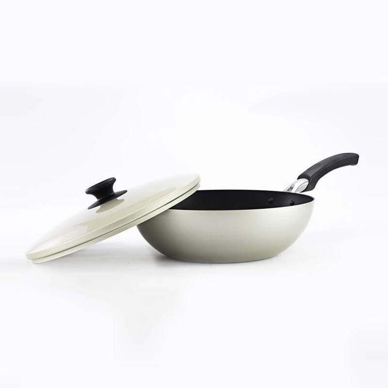 Chảo Sâu Lòng Có Nắp Hard&Light LocknLock - 28cm - LHP3285B-IH, , large image number null